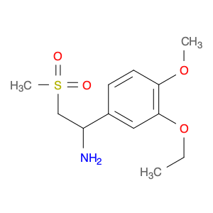 Benzenemethanamine, 3-ethoxy-4-methoxy-a-[(methylsulfonyl)methyl]-