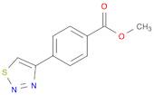 methyl 4-(thiadiazol-4-yl)benzoate