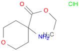 ethyl 4-aminotetrahydro-2H-pyran-4-carboxylate hydrochloride