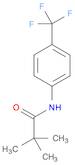 Propanamide, 2,2-dimethyl-N-[4-(trifluoromethyl)phenyl]-