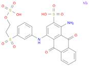 2-Anthracenesulfonic acid,1-amino-9,10-dihydro-9,10-dioxo-4-[[3-[[2-(sulfooxy)ethyl]sulfonyl]pheny…