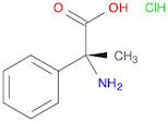 Benzeneacetic acid, a-amino-a-methyl-, hydrochloride, (aR)-