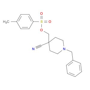 (1-benzyl-4-cyanopiperidin-4-yl)methyl 4-methylbenzenesulfonate