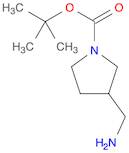 1-Pyrrolidinecarboxylic acid, 3-(aminomethyl)-, 1,1-dimethylethyl ester