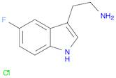 1H-Indole-3-ethanamine, 5-fluoro-, monohydrochloride