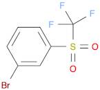 1-BROMO-3-((TRIFLUOROMETHYL)SULFONYL)BENZENE