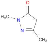 3H-Pyrazol-3-one, 2,4-dihydro-2,5-dimethyl-