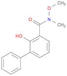 2-Hydroxy-N-Methoxy-N-Methyl-[1,1'-Biphenyl]-3-Carboxamide