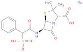 4-Thia-1-azabicyclo[3.2.0]heptane-2-carboxylic acid,3,3-dimethyl-7-oxo-6-[(phenylsulfoacetyl)amino…