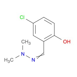 4-Chloro-2-((2,2-dimethylhydrazineylidene)methyl)phenol