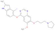 Quinazoline,4-[(4-fluoro-2-methyl-1H-indol-5-yl)oxy]-6-methoxy-7-[3-(1-pyrrolidinyl)propoxy]-