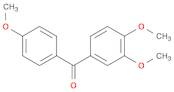 Methanone, (3,4-dimethoxyphenyl)(4-methoxyphenyl)-