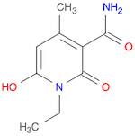 3-Pyridinecarboxamide, 1-ethyl-1,2-dihydro-6-hydroxy-4-methyl-2-oxo-