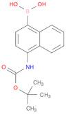 Carbamic acid, (4-borono-1-naphthalenyl)-, C-(1,1-dimethylethyl) ester