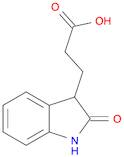 3-(2-oxo-2,3-dihydro-1H-indol-3-yl)propanoic Acid