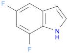 1H-Indole, 5,7-difluoro-