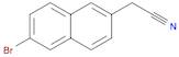 2-Naphthaleneacetonitrile, 6-bromo-