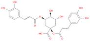 Cyclohexanecarboxylic acid,1,3-bis[[3-(3,4-dihydroxyphenyl)-1-oxo-2-propenyl]oxy]-4,5-dihydroxy-...