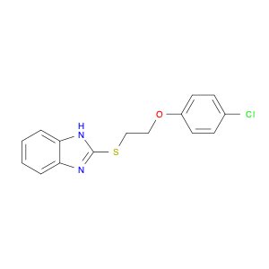 2-{[2-(4-Chlorophenoxy)ethyl]thio}-1H-benzimidazole