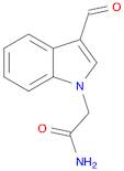 1H-Indole-1-acetamide, 3-formyl-