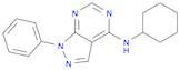 N-cyclohexyl-1-phenylpyrazolo[3,4-d]pyrimidin-4-amine