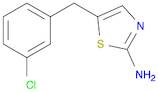 5-(3-Chlorobenzyl)thiazol-2-amine