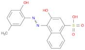 1-Naphthalenesulfonic acid,3-hydroxy-4-[(2-hydroxy-5-methylphenyl)azo]-