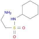 Ethanesulfonamide, 2-amino-N-cyclohexyl-