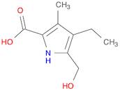 4-ethyl-5-(hydroxymethyl)-3-methyl-1H-pyrrole-2-carboxylic acid