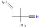 Cyclobutanecarbonitrile, 1-methyl-3-methylene-