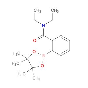 Benzamide, N,N-diethyl-2-(4,4,5,5-tetramethyl-1,3,2-dioxaborolan-2-yl)-