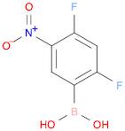 Boronic acid,(2,4-difluoro-5-nitrophenyl)- (9CI)