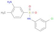 3-Amino-N-(3-chlorophenyl)-4-methylbenzenesulfonamide