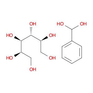 (2R,3R,4R,5S)-Hexane-1,2,3,4,5,6-hexaol compound with phenylmethanediol