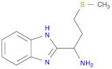 1-(1H-Benzo[d]imidazol-2-yl)-3-(methylthio)propan-1-amine