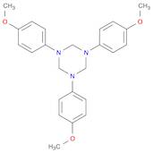 1,3,5-Triazine, hexahydro-1,3,5-tris(4-methoxyphenyl)-