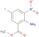 methyl 2-amino-5-fluoro-3-nitrobenzoate