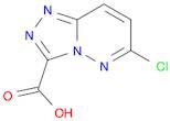 6-Chloro-1,2,4-triazolo[4,3-b]-pyridazine-3-carboxylic acid