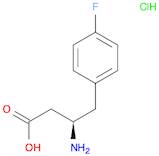 Benzenebutanoicacid, b-amino-4-fluoro-, hydrochloride (1:1),(bR)-