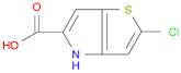 4H-Thieno[3,2-b]pyrrole-5-carboxylic acid, 2-chloro-