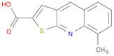 8-Methyl-thieno[2,3-b]quinoline-2-carboxylic acid