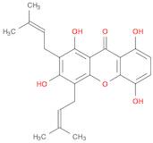 9H-Xanthen-9-one, 1,3,5,8-tetrahydroxy-2,4-bis(3-methyl-2-butenyl)-