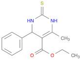 5-Pyrimidinecarboxylic acid,1,2,3,4-tetrahydro-6-methyl-4-phenyl-2-thioxo-, ethyl ester