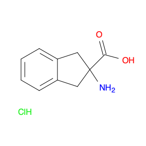 1H-Indene-2-carboxylic acid, 2-amino-2,3-dihydro-, hydrochloride