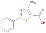 5-Thiazolecarboxylic acid, 4-methyl-2-phenyl-