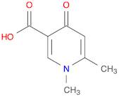 3-Pyridinecarboxylic acid, 1,4-dihydro-1,6-dimethyl-4-oxo-