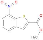 Benzo[b]thiophene-2-carboxylic acid, 7-nitro-, methyl ester