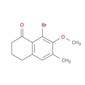 8-Bromo-7-Methoxy-6-Methyl-3,4-Dihydronaphthalen-1(2H)-One