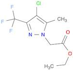 ethyl [4-chloro-5-methyl-3-(trifluoromethyl)-1H-pyrazol-1-yl]acetate