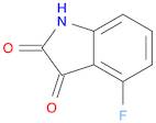 1H-Indole-2,3-dione, 4-fluoro-